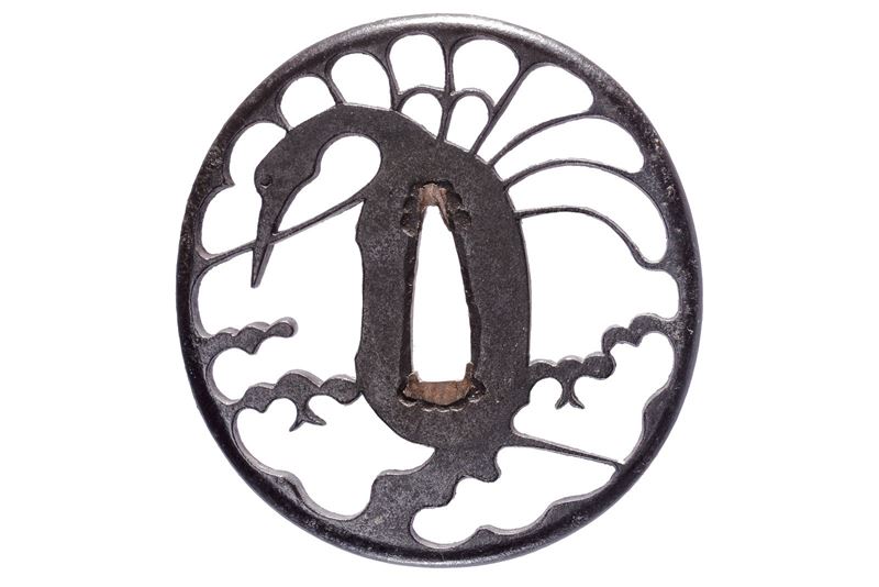 Tsuba in stile Akasaka