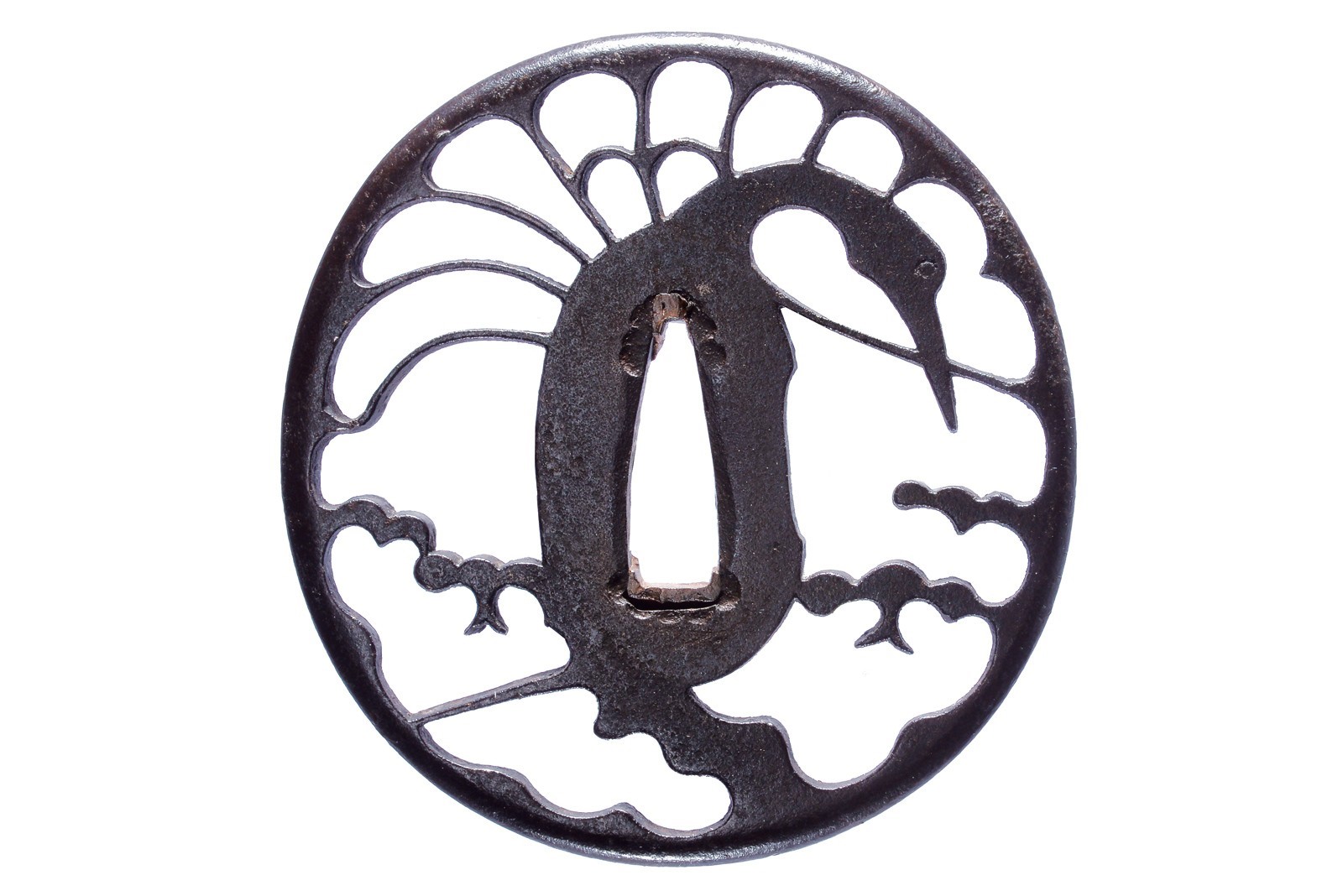 Tsuba in stile Akasaka