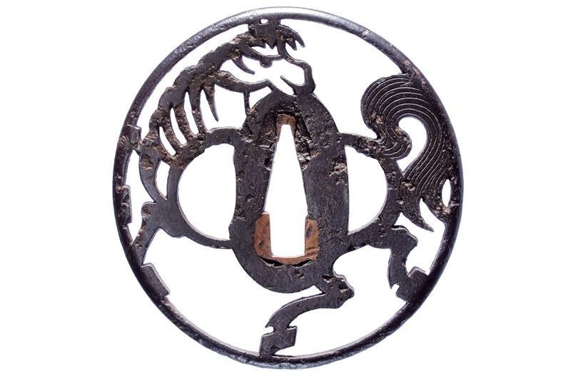 Tsuba in stile Akasaka
