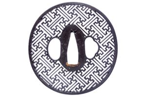 Tsuba della scuola Kyo-Shoami