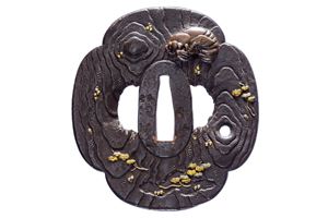 Tsuba in stile Bushu