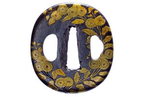 Tsuba in stile Heianjo