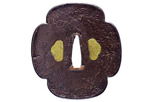 Tsuba firmata Nobuie