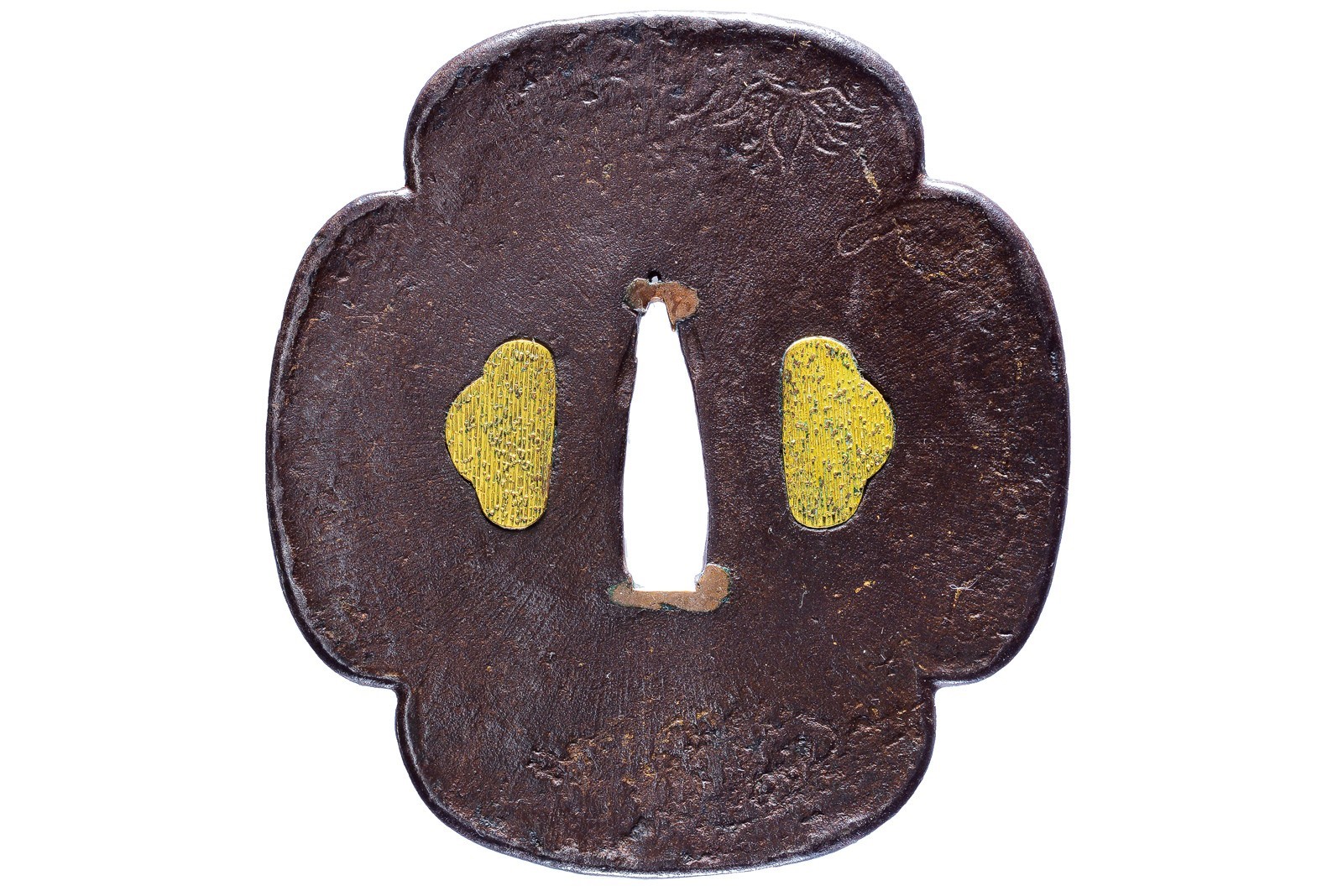 Tsuba firmata Nobuie