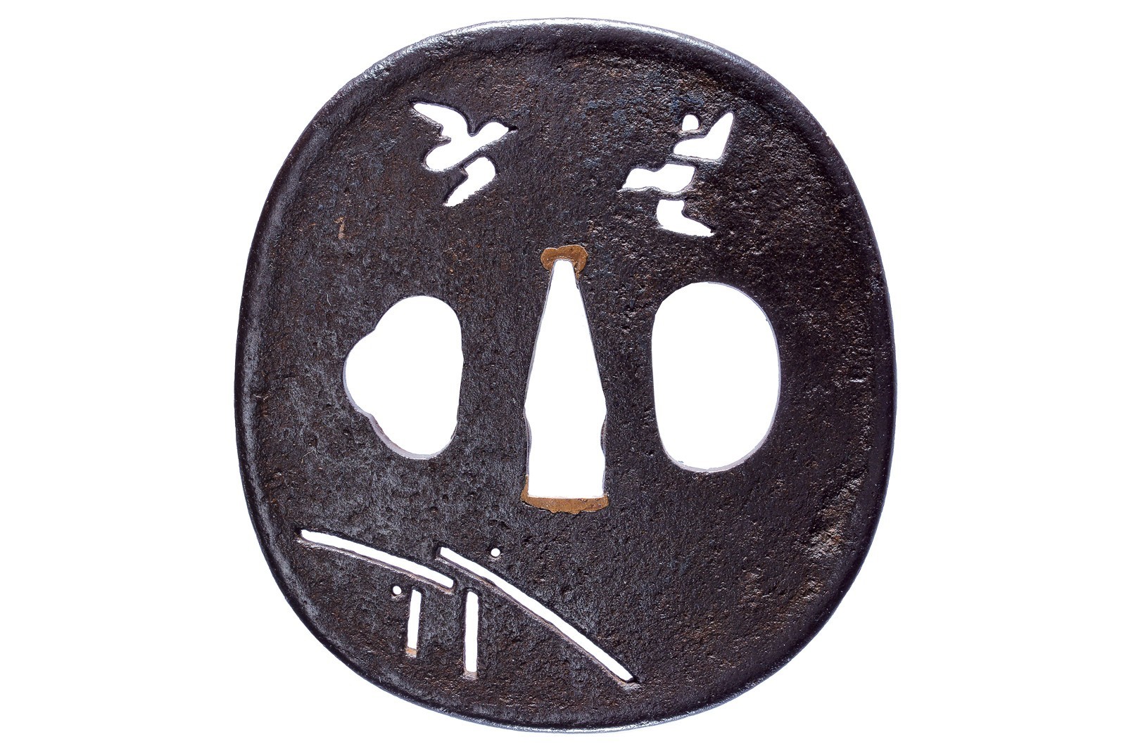 Tsuba firmata Sadahiro