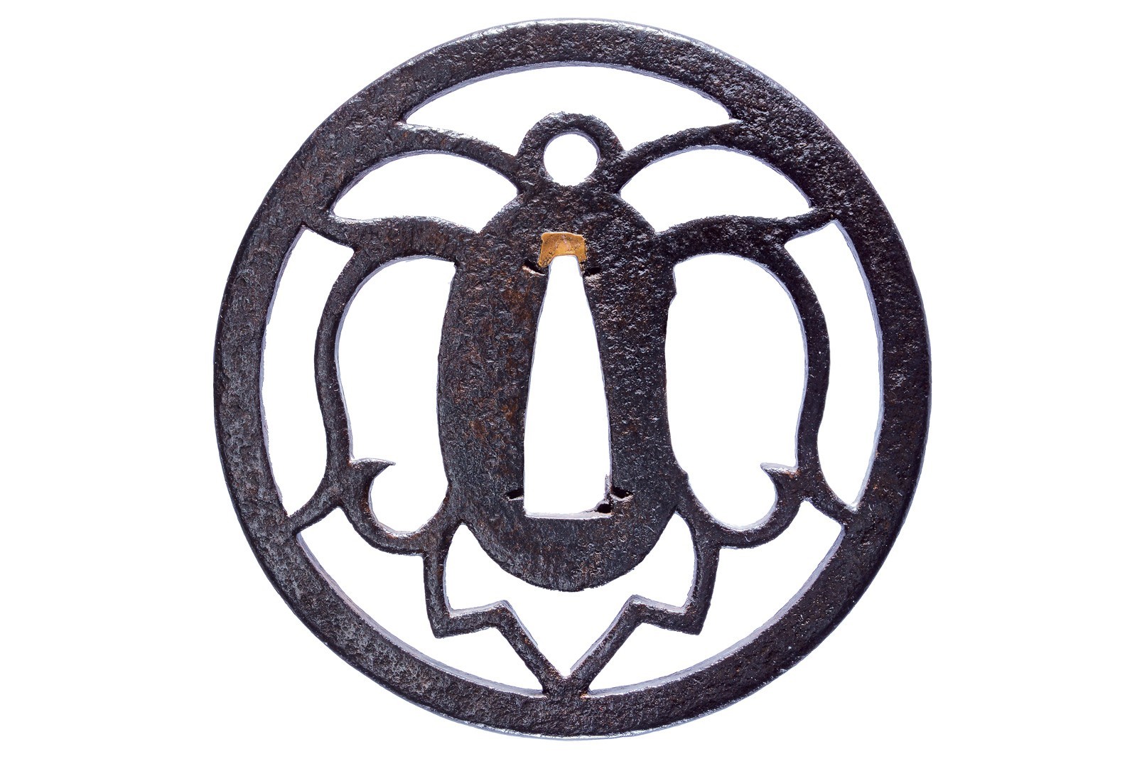 Tsuba attribuita alla scuola Owari