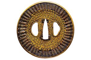 Rarissima tsuba della scuola Saotome &ldquo;Shingen tsuba&rdquo;