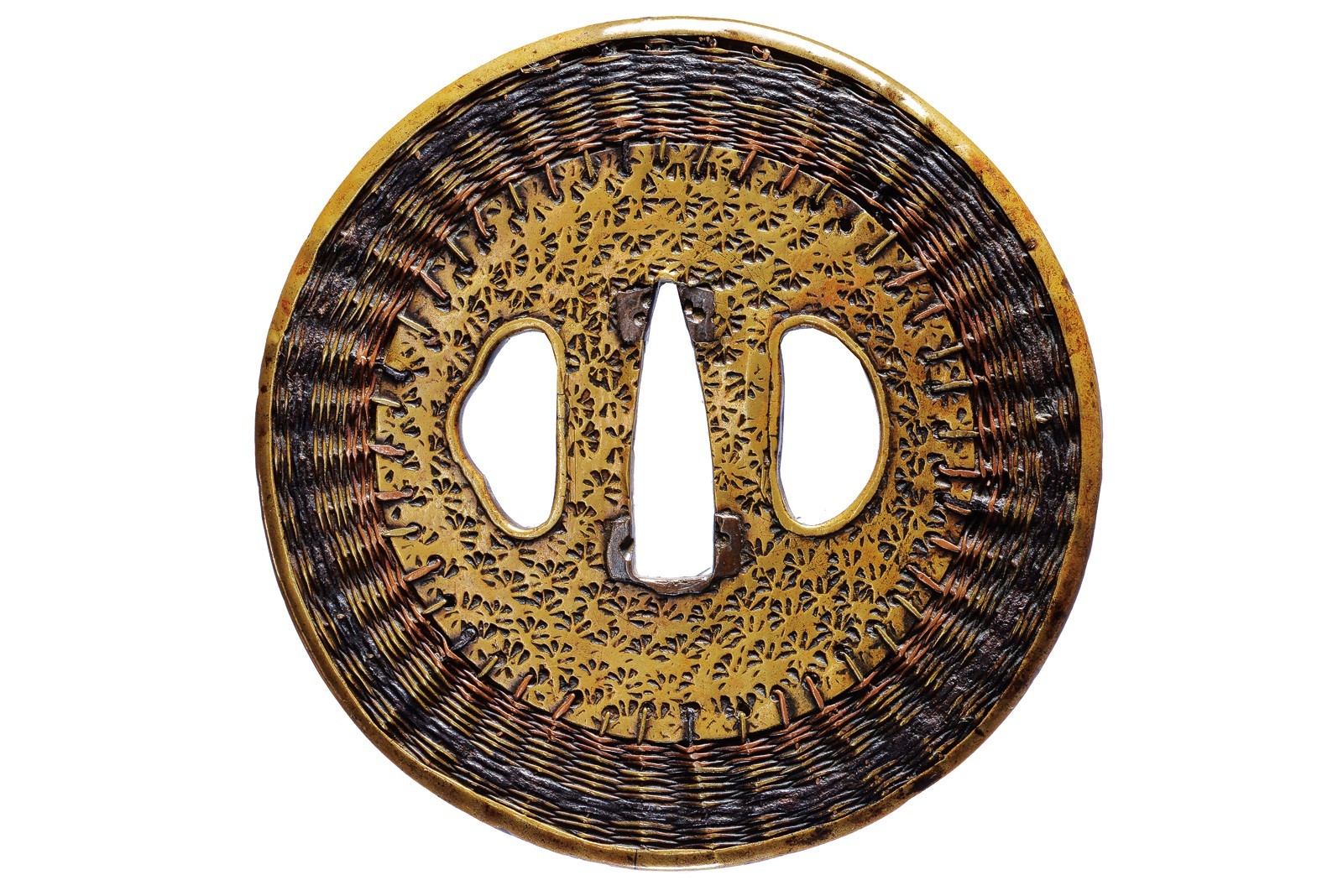 Rarissima tsuba della scuola Saotome “Shingen tsuba”