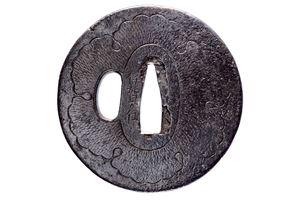 Tsuba firmata Iga ju