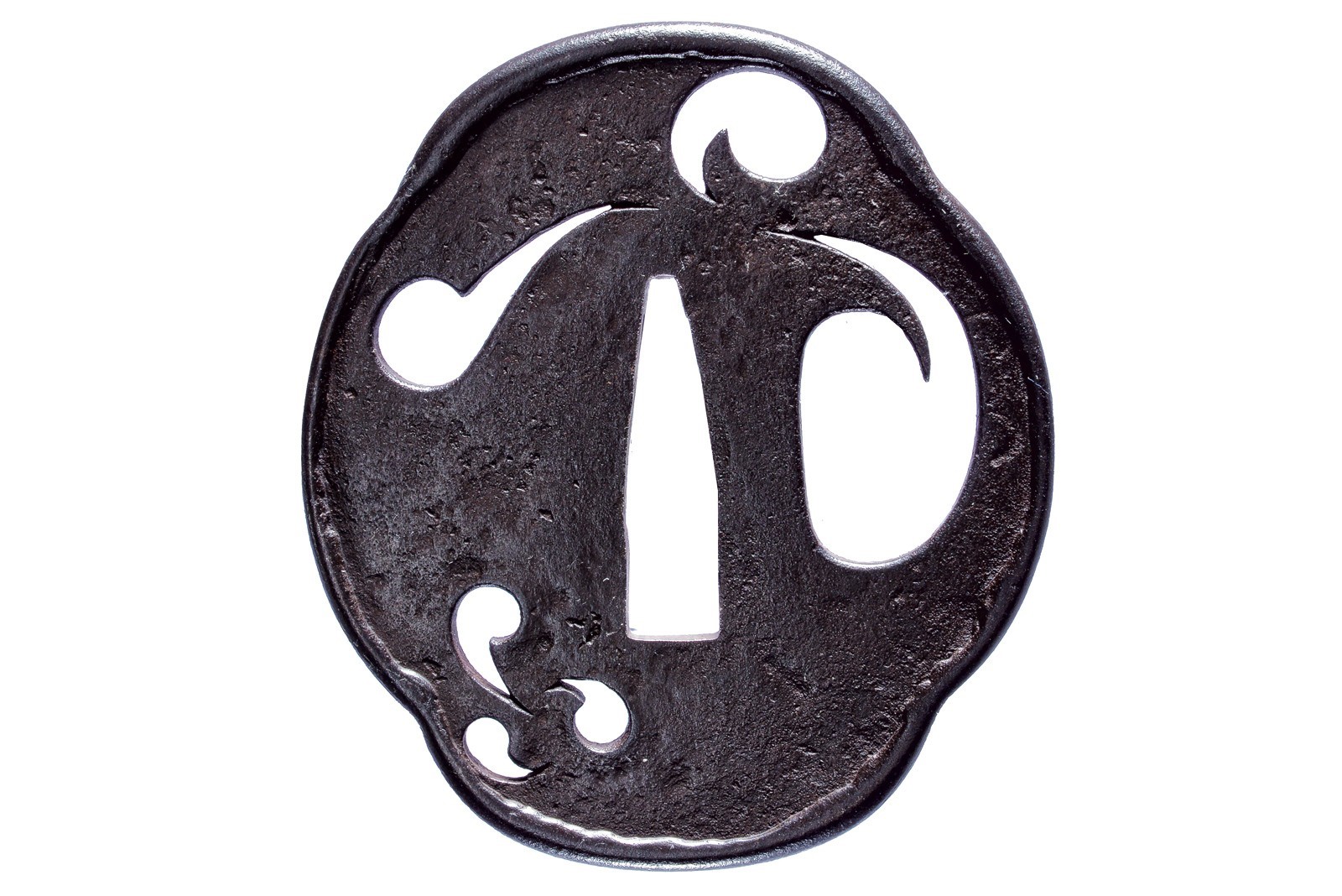 Tsuba firmata Myochin ki Munehiro