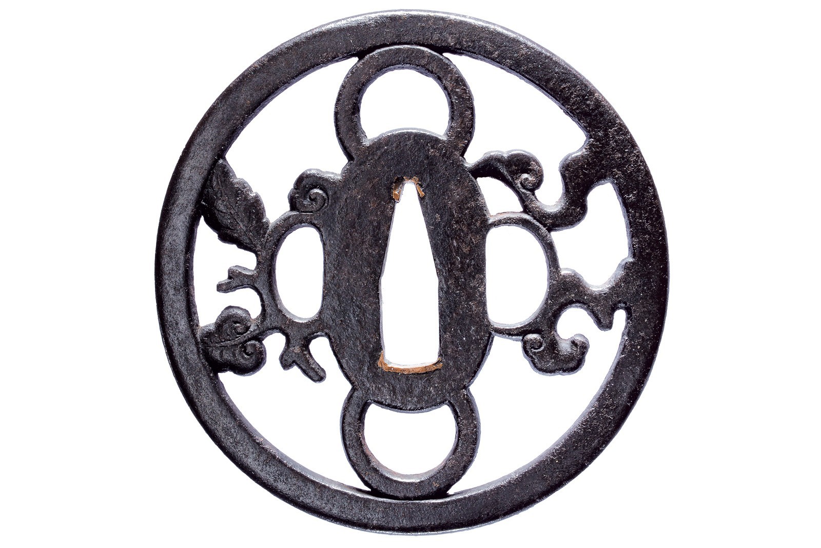 Tsuba firmatata Munenori saku