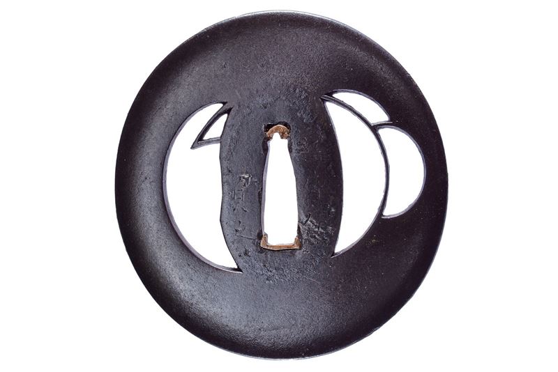 Tsuba firmata Kōfu jū Sadayuki