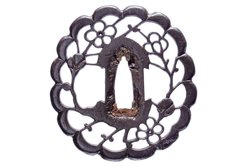 Tsuba della scuola Kyoto-shoami