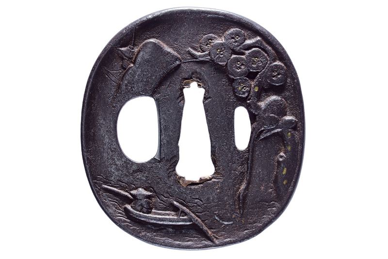 Tsuba della scuola Kaneie