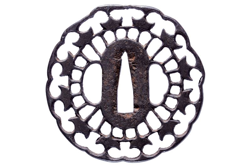 Tsuba della scuola di Kyōto