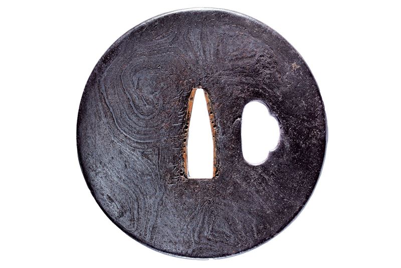Tsuba firmata Myōchin Shiki Isu Ōsumi no Kami Munesuke