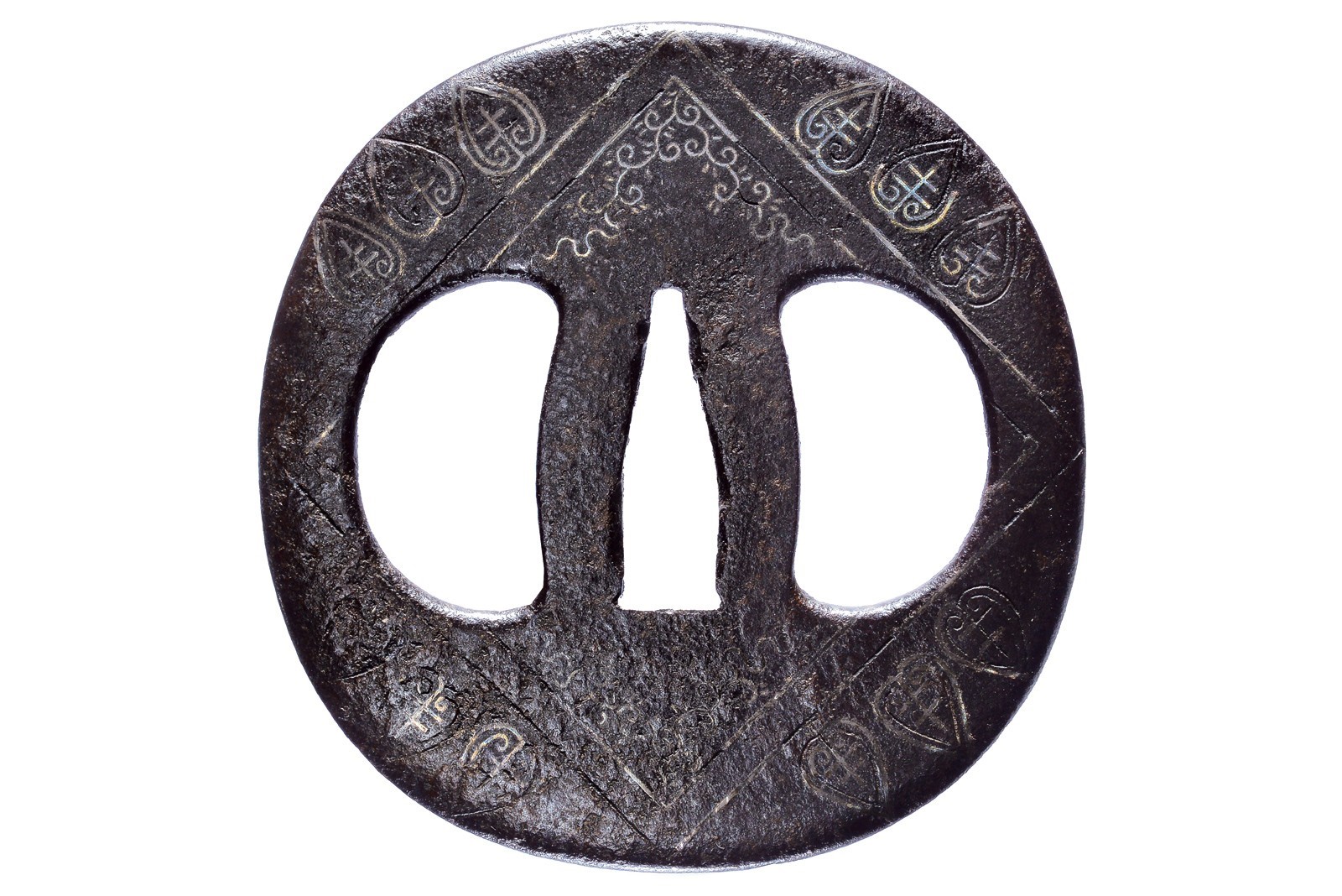 Tsuba della scuola Higo