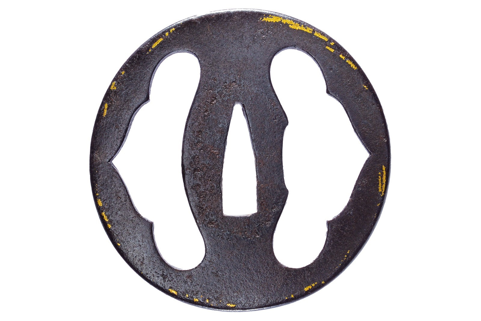 Tsuba firmata Shoami Yoshihiro