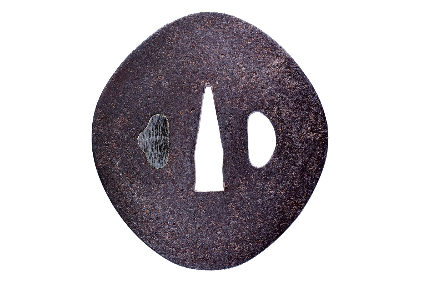 Tsuba firmata Fujiwara Masatsune
