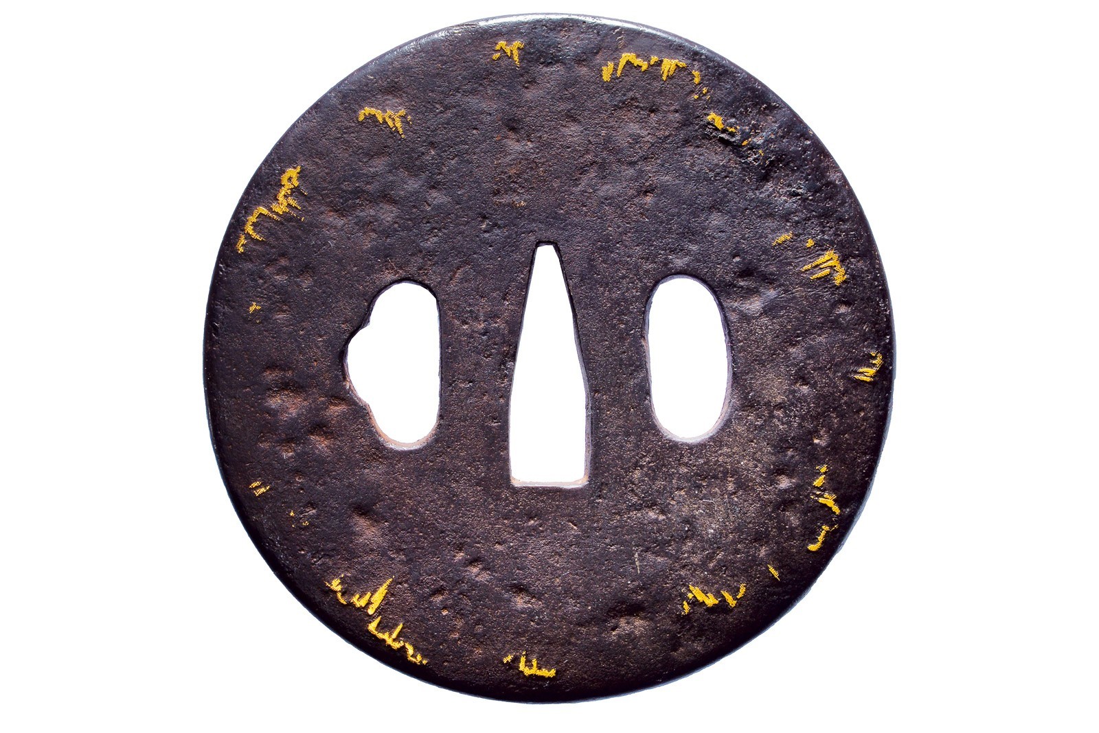 Tsuba firmata Shige Yuki