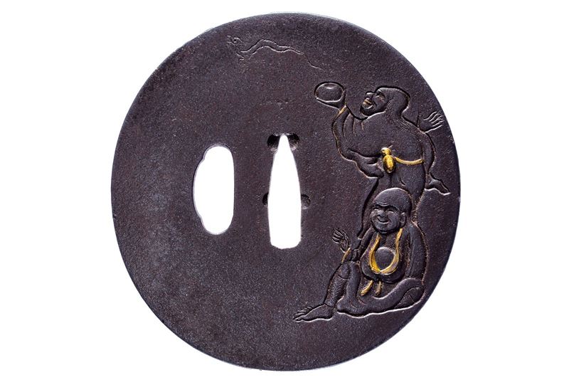 Elegante tsuba