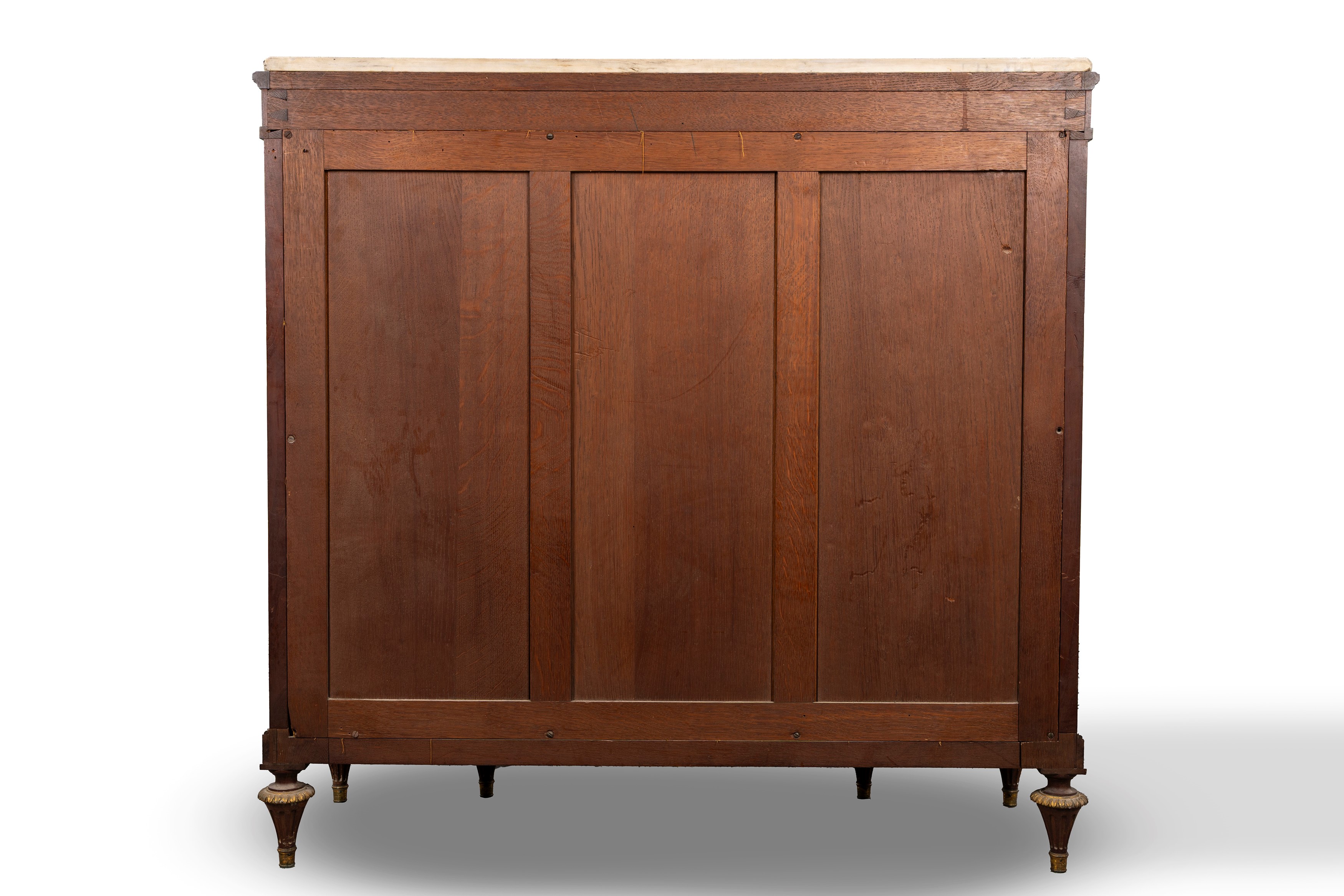 Vetrina in stile Impero, legno con applicazioni in bronzo dorato, secolo XX