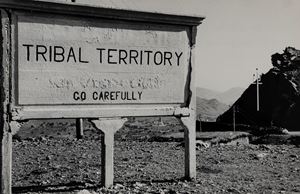 At the border between Afghanistan and Pakistan