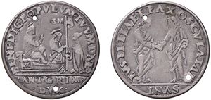 ANTONIO GRIMANI Doge LXXVI (1521-1523) &ndash; Osella, year I, 1521-1522.