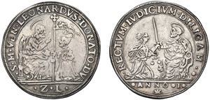 LEONARDO DONA', doge XC (1606-1612) &ndash; Osella, year I, 1606.
