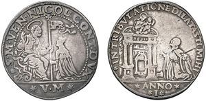 NICOLO' CONTARINI, Doge XCVII (1630-1631) &ndash; Osella, year I, 1630.