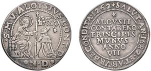 ALVISE CONTARINI, Doge CVI (1676-1684) &ndash; Osella, year VII, 1682.