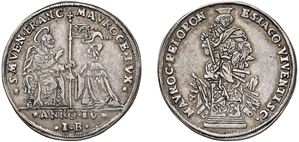 FRANCESCO MOROSINI, Doge CVIII (1688-1694) &ndash; Osella, year IV, 1691.
