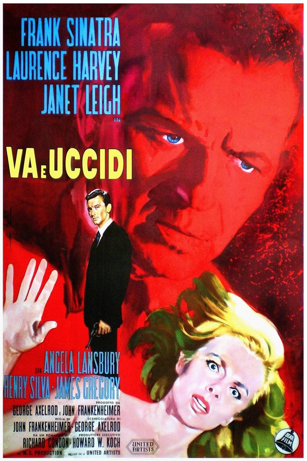 Enzo Nistri - Bozzetto per la locandina del film 'Va' e uccidi', tempera su cartoncino