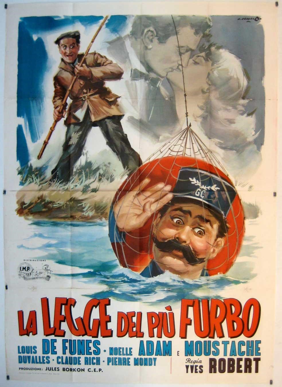 Angelo Cesselon - Bozzetto per 'La legge del più furbo', tempera su cartoncino