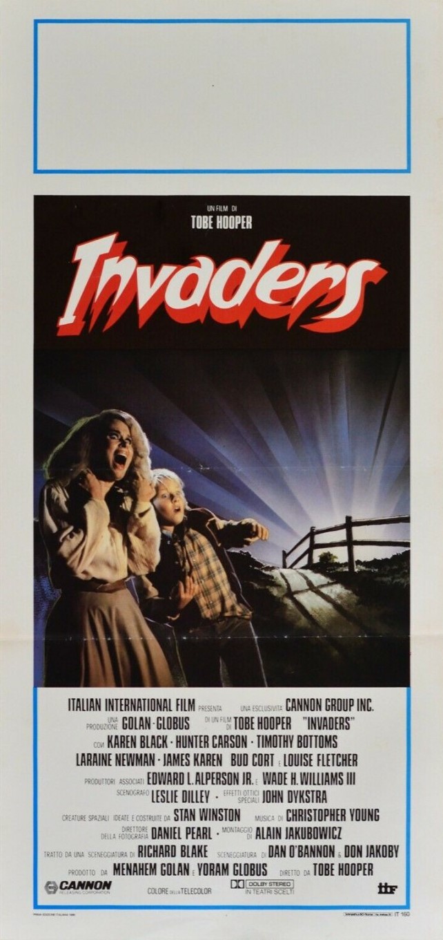 a.n.I. (autore Non Identificato) - Bozzetto originale per la locandina del film 'Invaders', tempe...