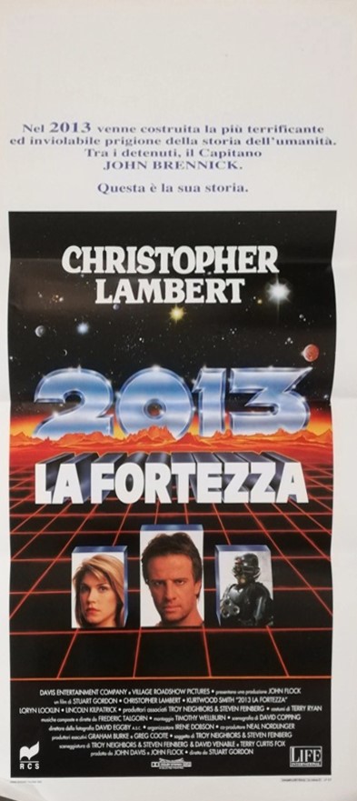 a.n.I. (autore Non Identificato) - Bozzetto per locandina del film '2013 - La fortezza', tempera ...