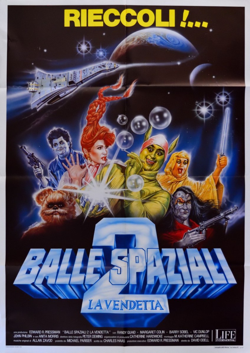 Salvatore Spataro - Balle spaziali 2 - La vendetta, tempera su cartone