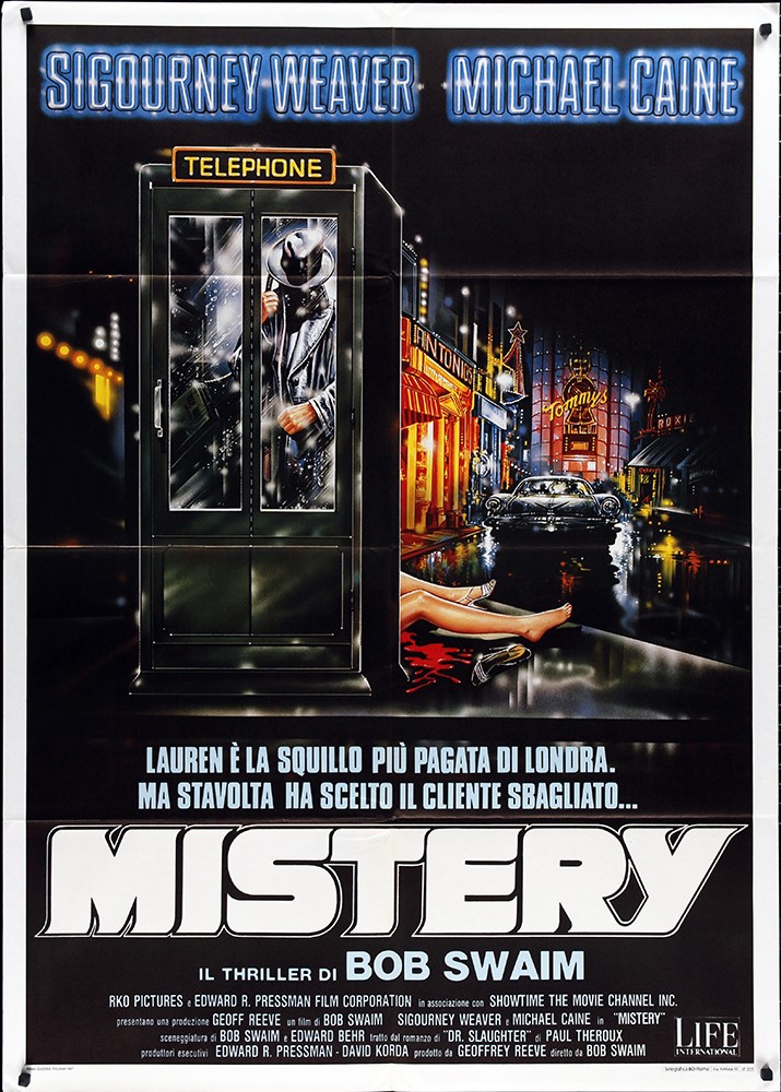 a.n.I. (autore Non Identificato) - Bozzetto per locandina del film 'Mistery', tempera su cartone,...