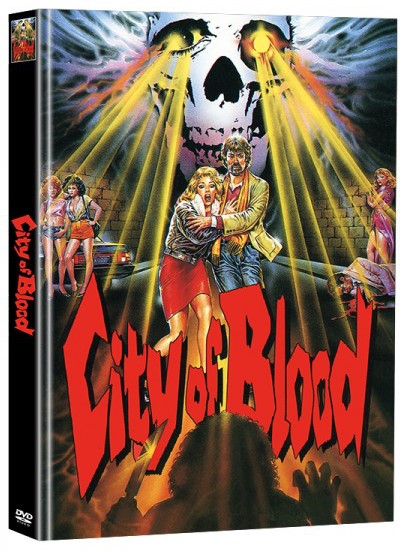 Salvatore Spataro - Bozzetto per la locandina di 'City of Blood', tempera su cartone