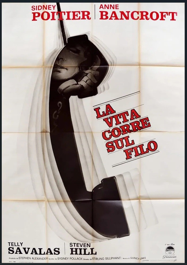 Nano (silvano Campeggi) - La vita corre sul filo - Bozzetto originale, tempera su cartoncino