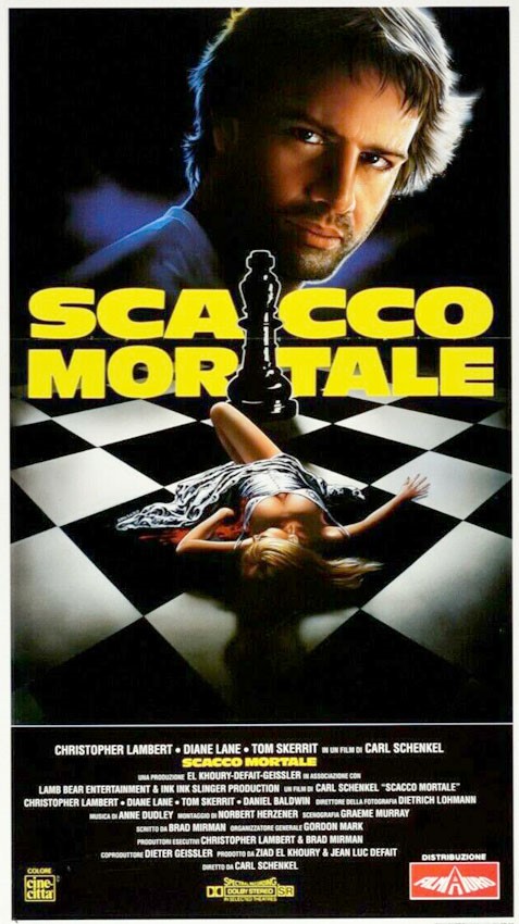 Salvatore Spataro - Scacco mortale, tempera su cartone