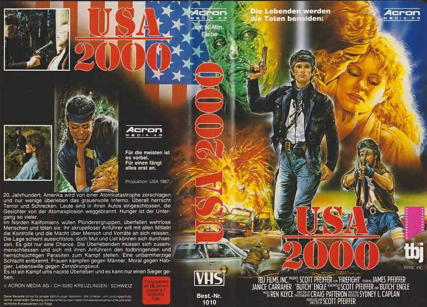 Studio Spataro - Bozzetto originale per locandina di 'USA 2000' - tempera su cartone