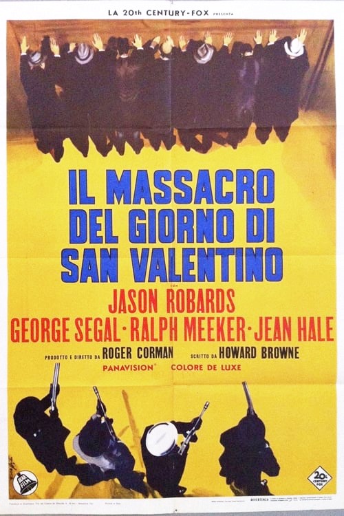 Enzo Nistri - Bozzetto per il film 'Il massacro del giorno di San Valentino', tempera su cartone