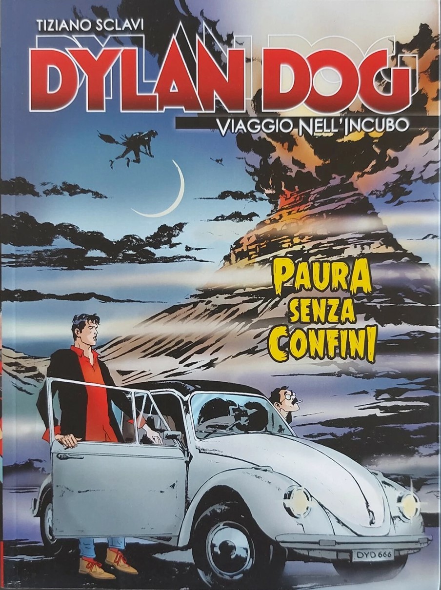Lola Airaghi - Paura senza confini - Originale di copertina, matita e china su cartone