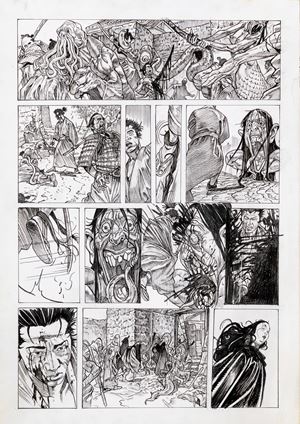 Le masque aux mille larmes