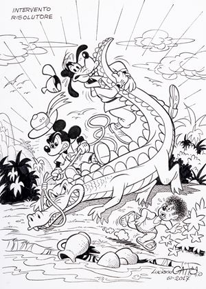 Topolino e Pippo contro il drago