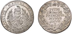 PIETRO GRIMANI, doge CXV (1741-1752) &ndash; Osella, anno VII, 1747.