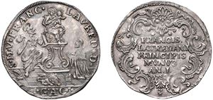 FRANCESCO LOREDAN, doge CXVI (1752-1762) &ndash; Osella, anno I, 1752.