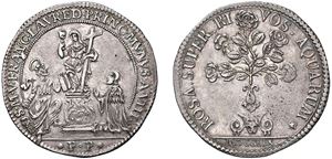 FRANCESCO LOREDAN, doge CXVI (1752-1762) &ndash; Osella, anno VIII, 1759.