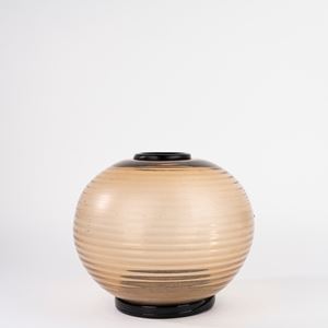 Vaso a boulle in vetro di Murano, anni '20 - '30 del Novecento